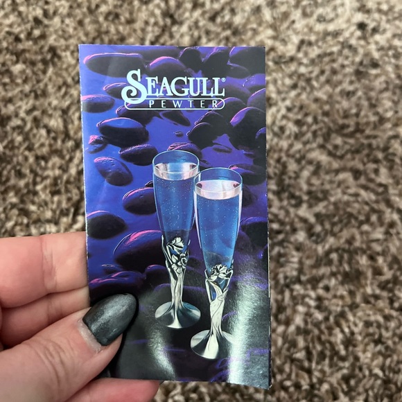 Vintage Seagull Pewter grapevine design candlestick holders…🕯️ - Picture 5 of 5